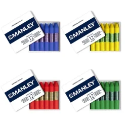 Manley Cera 12 unidades unicolor