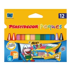 Plastidecor Cera peques 12 colores