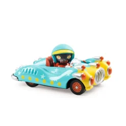 Djeco Coche metal Blue Gun Crazy Motors escala 1:43
