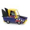 Djeco Coche metal Shark and Go Crazy Motors escala 1:43