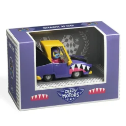 Djeco Coche metal Shark and Go Crazy Motors escala 1:43