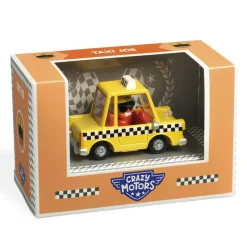 Djeco Coche metal Taxi Joe Crazy Motors escala 1:43
