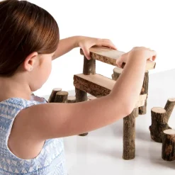 Guidecraft Construcción de madera Branch Blocks 36 piezas
