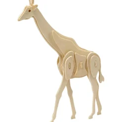 Creativ Company Construcción de madera para ensamblar jirafa 3D