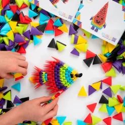 Gami Construcción figuras 3D 500 piezas