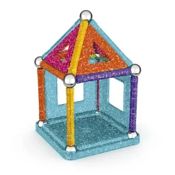 Geomag Construcción magnética 35 piezas glitter recycled