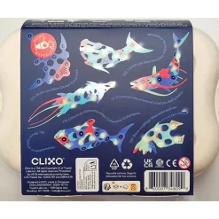 Clixo Construcción magnética Ocean creatures 24 piezas