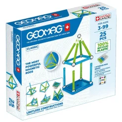 Geomag Construcción magnética Green 25 piezas