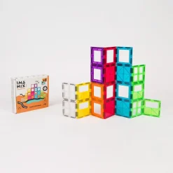 Imanix by Braintoys Construcción magnética puertas y ventanas 16 piezas Imanix