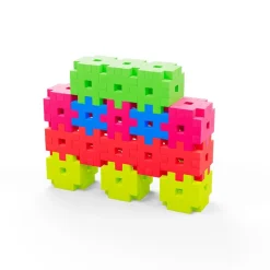 Meli Construcción Basic neón 500 piezas travel box