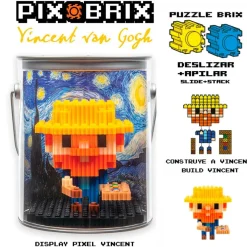 Cefa Toys Construcción Pix Brix Art Van Gogh 482 piezas