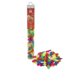 Plus Plus Construcción tubo de 100 piezas colores neón