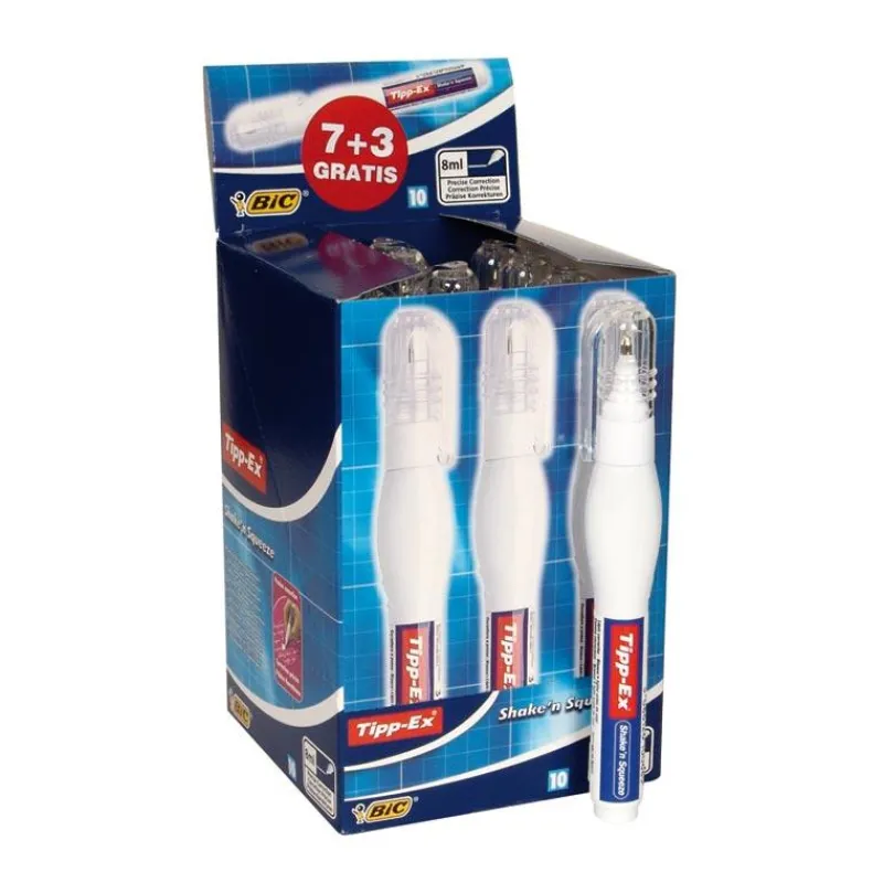 Tippex Corrector Tipp-Ex lápiz 10 unidades