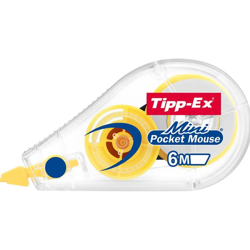 Tippex Corrector Tipp-Ex Pocket Mouse cinta 10 unidades