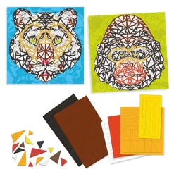 Djeco Crea mosaicos con teselas de foam