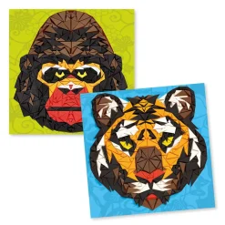 Djeco Crea mosaicos con teselas de foam