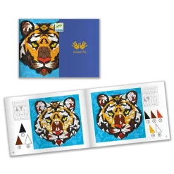 Djeco Crea mosaicos con teselas de foam