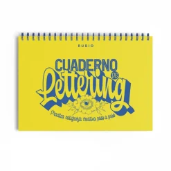 Cuaderno de lettering. Practica caligrafía creativa paso a paso