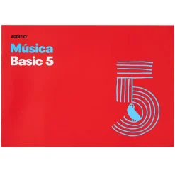 Additio Cuaderno de música Basic 5 pentagramas