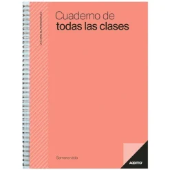 Additio Cuaderno del profesor para todas las clases semana vista vertical