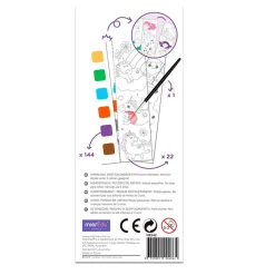 Mieredu Cuaderno pocket acuarelas unicornios fantasía