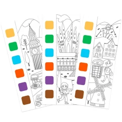 Mieredu Cuaderno pocket acuarelas viaje por el mundo