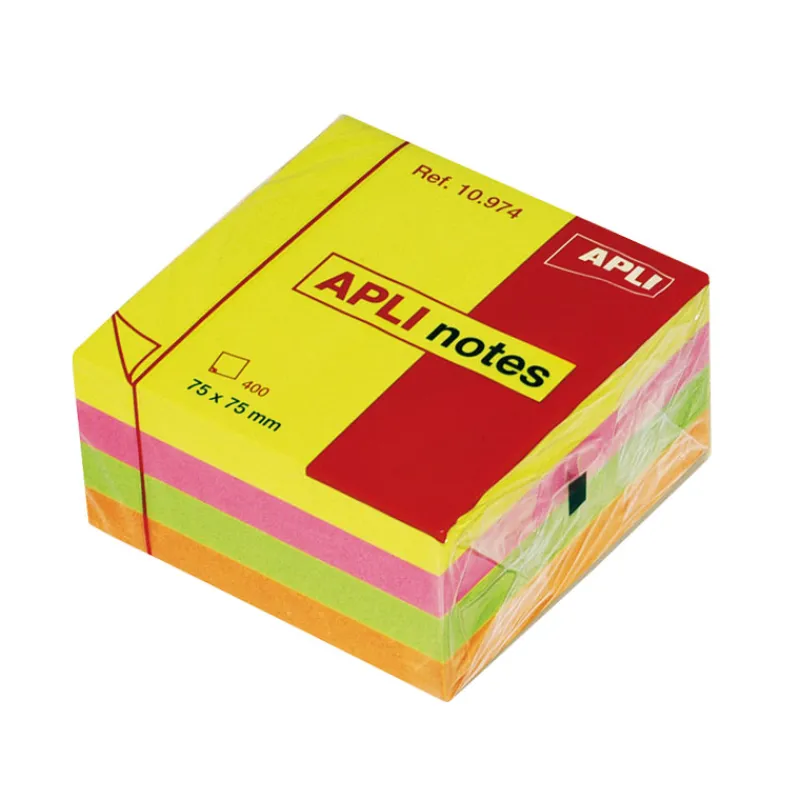 Apli Cubo notas multicolor