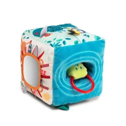 Lilliputiens Cubo tela actividades sonidos selva