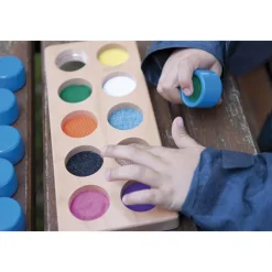 Andreu Toys Cubos táctiles juego sensorial texturas