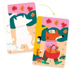 Djeco Dibujos mágicos para colorear las cuatro estaciones