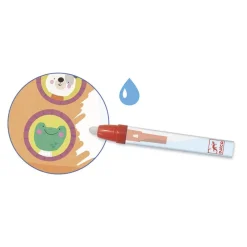 Djeco Dibujos mágicos para colorear transportes