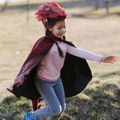 Great Pretenders Disfraz capa dragón rojo 3-4 años