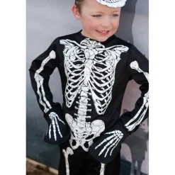 Great Pretenders Disfraz esqueleto 7-8 años brilla en la oscuridad