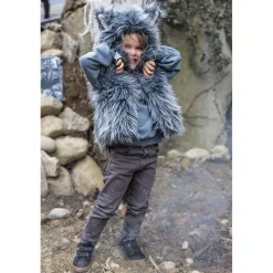Great Pretenders Disfraz lobo 3-4 años sudadera con capucha y guantes