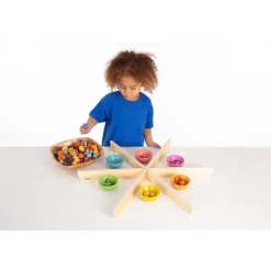 Tickit Divisores de madera para clasificación