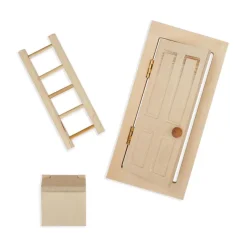 Blackie Books DIY puerta madera La Casa de los Ratones