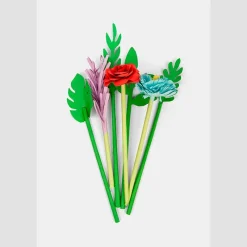 Kikkerland DIY set crea flores de papel