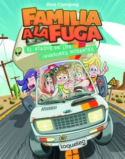 El ataque de los invasores rodantes. Familia a la fuga 4