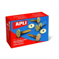 Apli Encuadernador 30mm con arandela 100 unidades