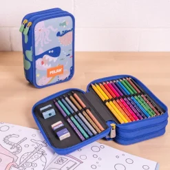 Milan Estuche 2 pisos Blue Odissey