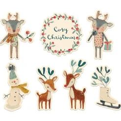 Maileg Etiquetas de regalo navideñas set 14 unidades