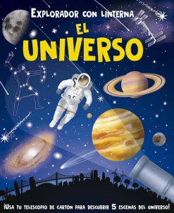 Explorador con linterna: El universo
