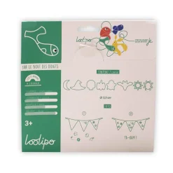 Loolipo Figuras fieltro adhesivo Halloween set 150 piezas