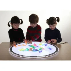 Tickit Figuras personas de colores translúcidos de silicona 36 piezas