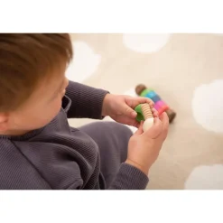 Tickit Figuras personas de madera para enroscar 25 piezas