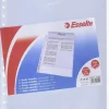 Esselte Funda tamaño folio transparente con multitaladro 10 unidades
