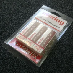 Rotring Goma de borrar 2 unidades más 1 gratis B20