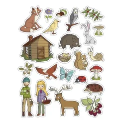 Apli Gomets bosque 3 láminas