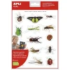 Apli Gomets insectos 2 láminas