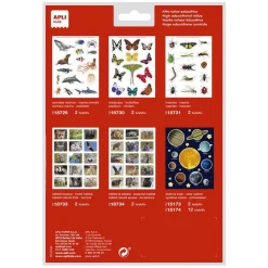 Apli Gomets insectos 2 láminas